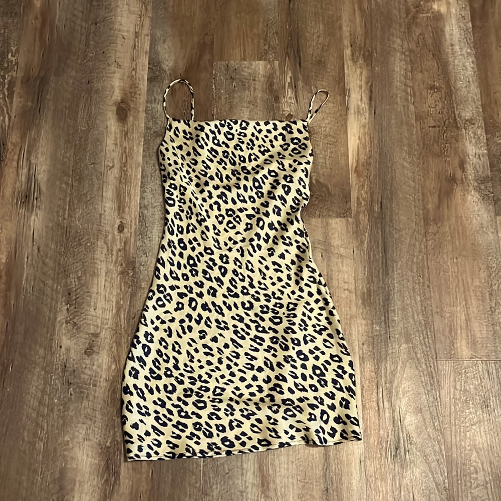 Silk cheetah print